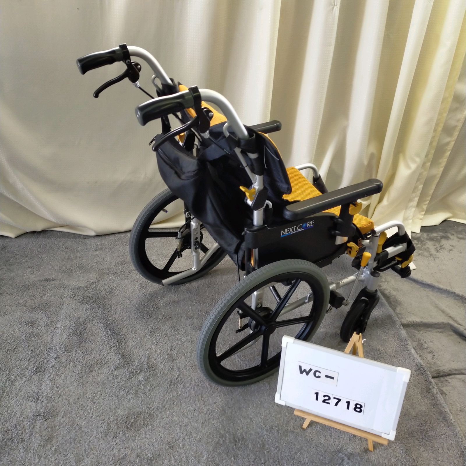 WC ネクストコア ミニモ NEXT-60 B 低床 モジュール式 matsunaga まつなが マツナガ 介助式 介助型 車椅子 車イス 車いす 洗浄 消毒済 介護