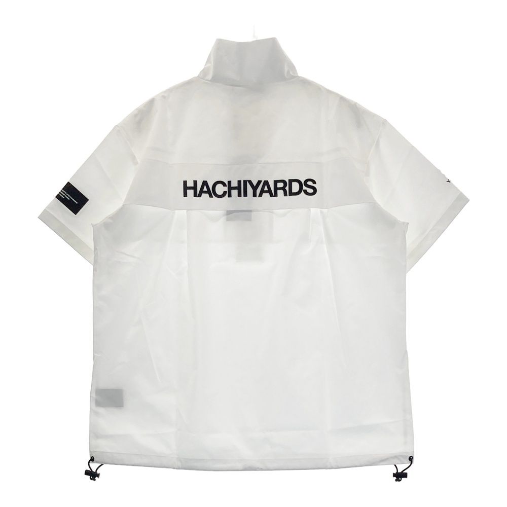 サイズ M 8YARDS ハチヤーズ 8YDS-85111 半袖 ハーフジップ ブルゾン ホワイト系 240101547609 ゴルフウェア メンズ ストスト