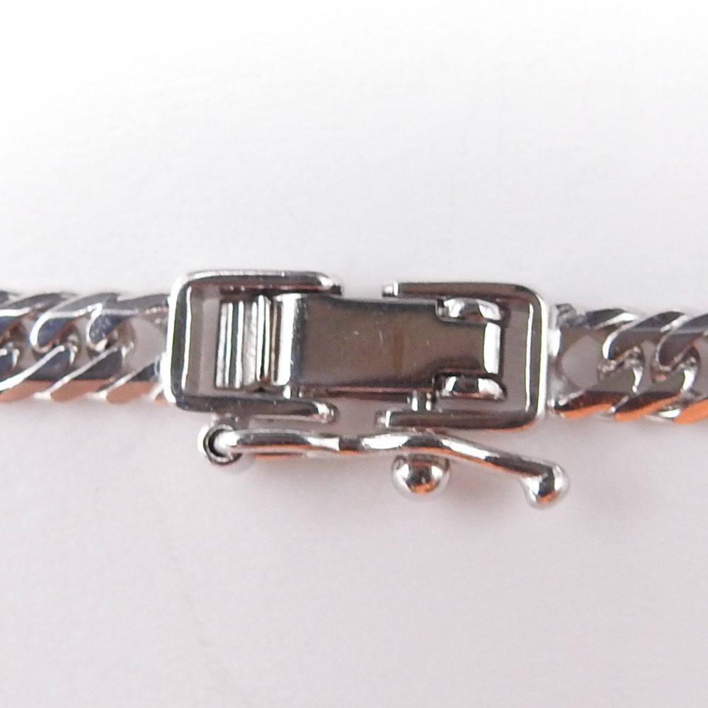 K18WG ホワイトゴールド 6面喜平ダブル アンクレット 10.47g 24cm 日本製 正規品?️AAランク メンズ レディース兼用 NICORILABO_COM