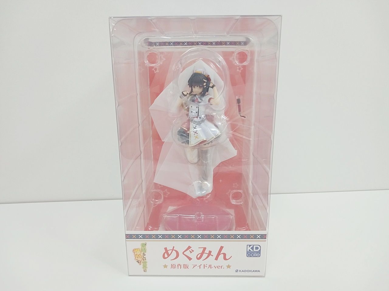 KADOKAWA 角川 この素晴らしい世界に爆焔を！ めぐみん 原作版 アイドルver. フィギュア  未開封品 [S-304]