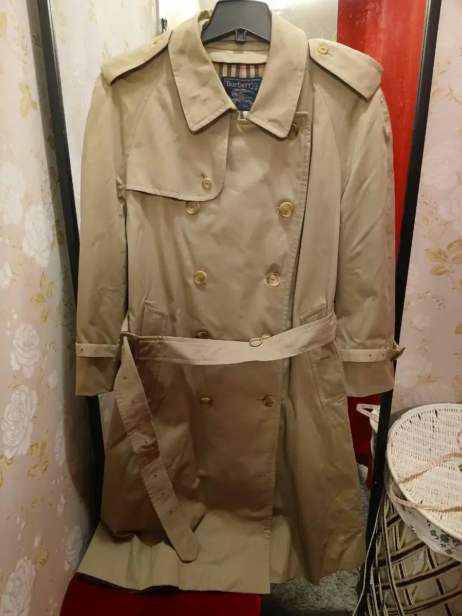 バーバリーブルーレーベル トレンチ コート 105