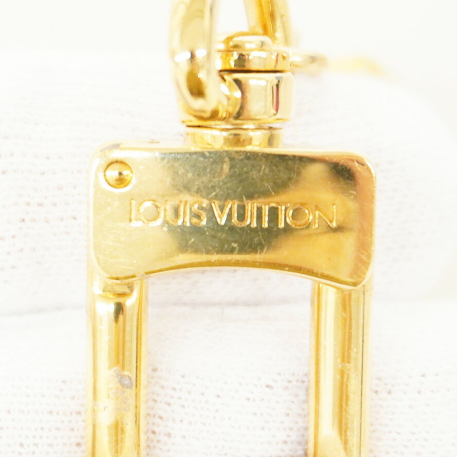 ルイ ヴィトン Louis Vuitton ルイ ヴィトン キーホルダー チェーンフルールドゥモノグラム M65111 ゴールド ベージュ アイボリーレディース