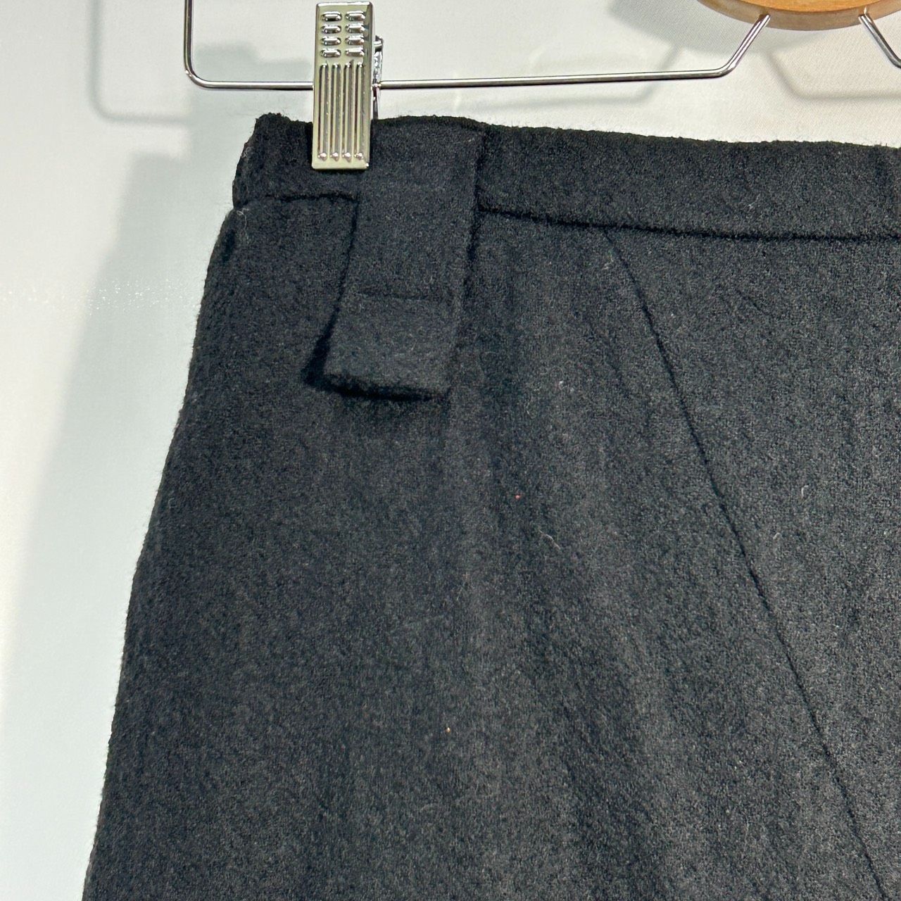 芽風 38 ブラック系 レイヤードスカート アシンメトリー フ レディース 個性的 秋冬 ウール センソユニコ マツオ めふう