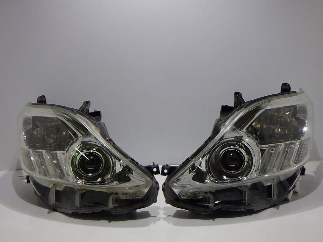 20 アルファード ヘッドライト左右 HID ANH GGH 20|25 前期 58-21 9 81110-58091 コーティング 比較的 251021055