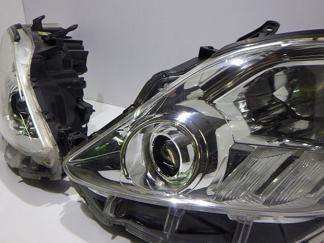 20 アルファード ヘッドライト左右 HID ANH GGH 20|25 前期 58-21 9 81110-58091 コーティング 比較的 251021055
