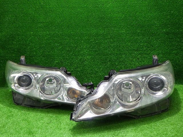 50エスティマ ヘッドライト 左右 ハロゲン ACR GSR 50/55 中期 28-211