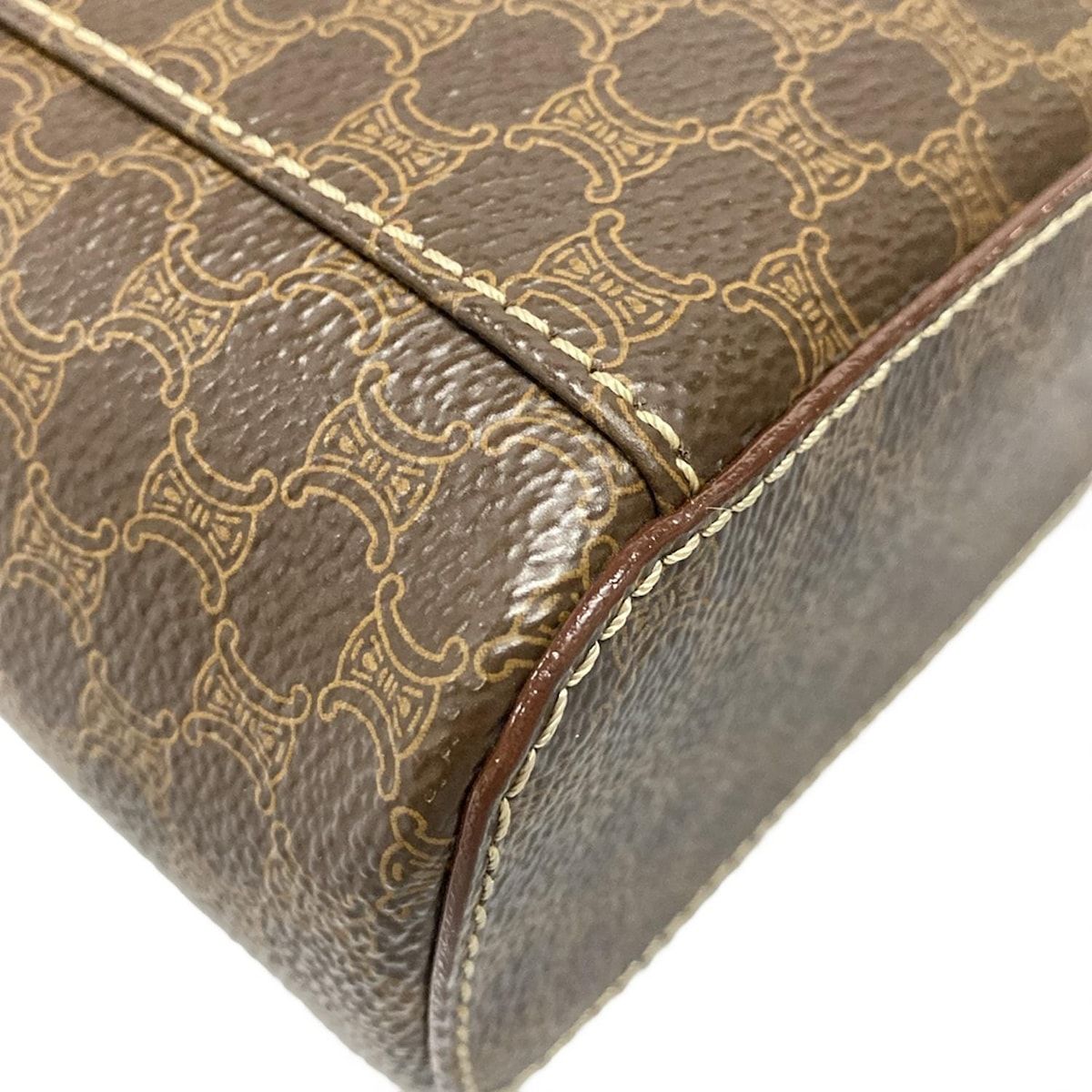 マカダム柄 ダークブラウン×ブラウン