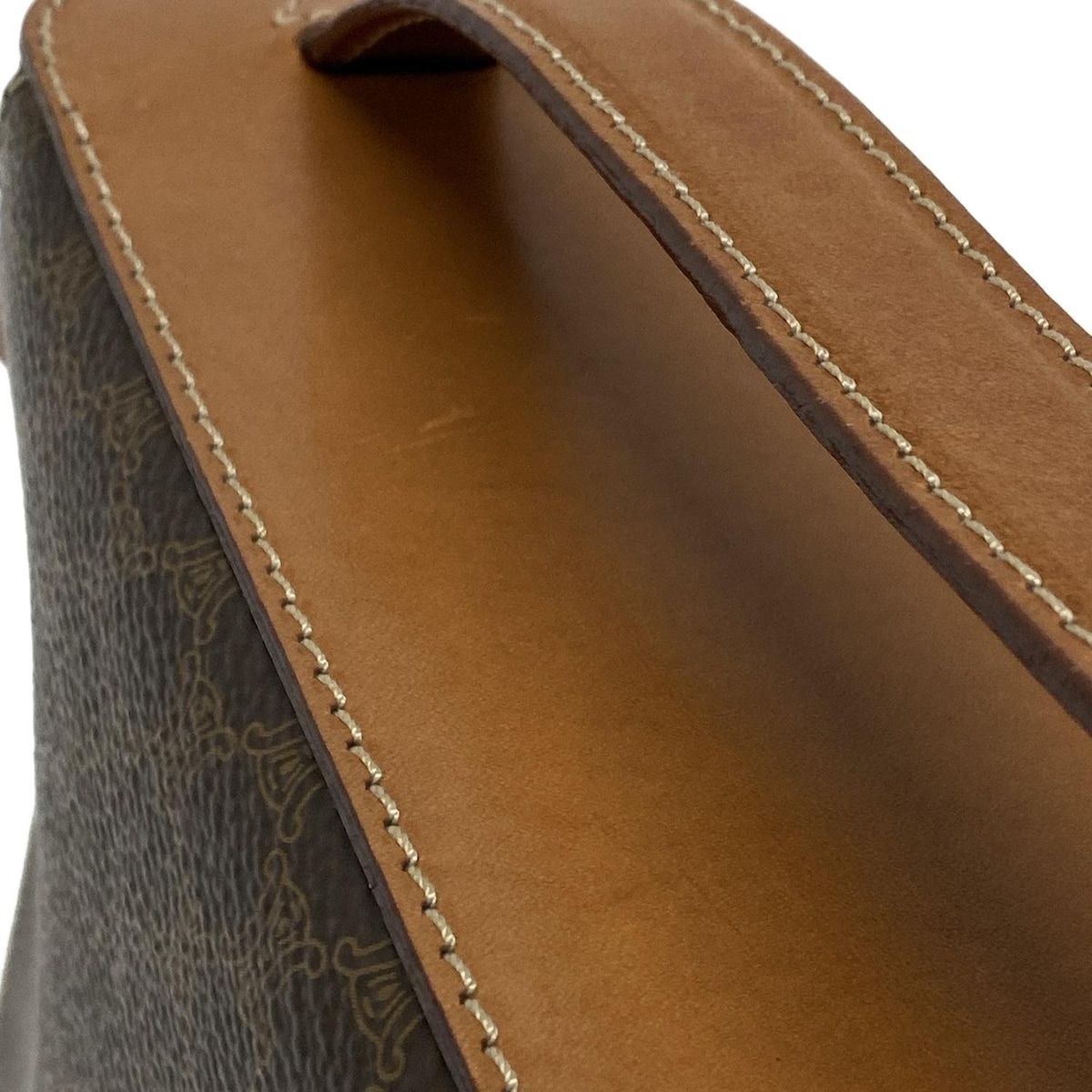 ダークブラウン×ブラウン レザー