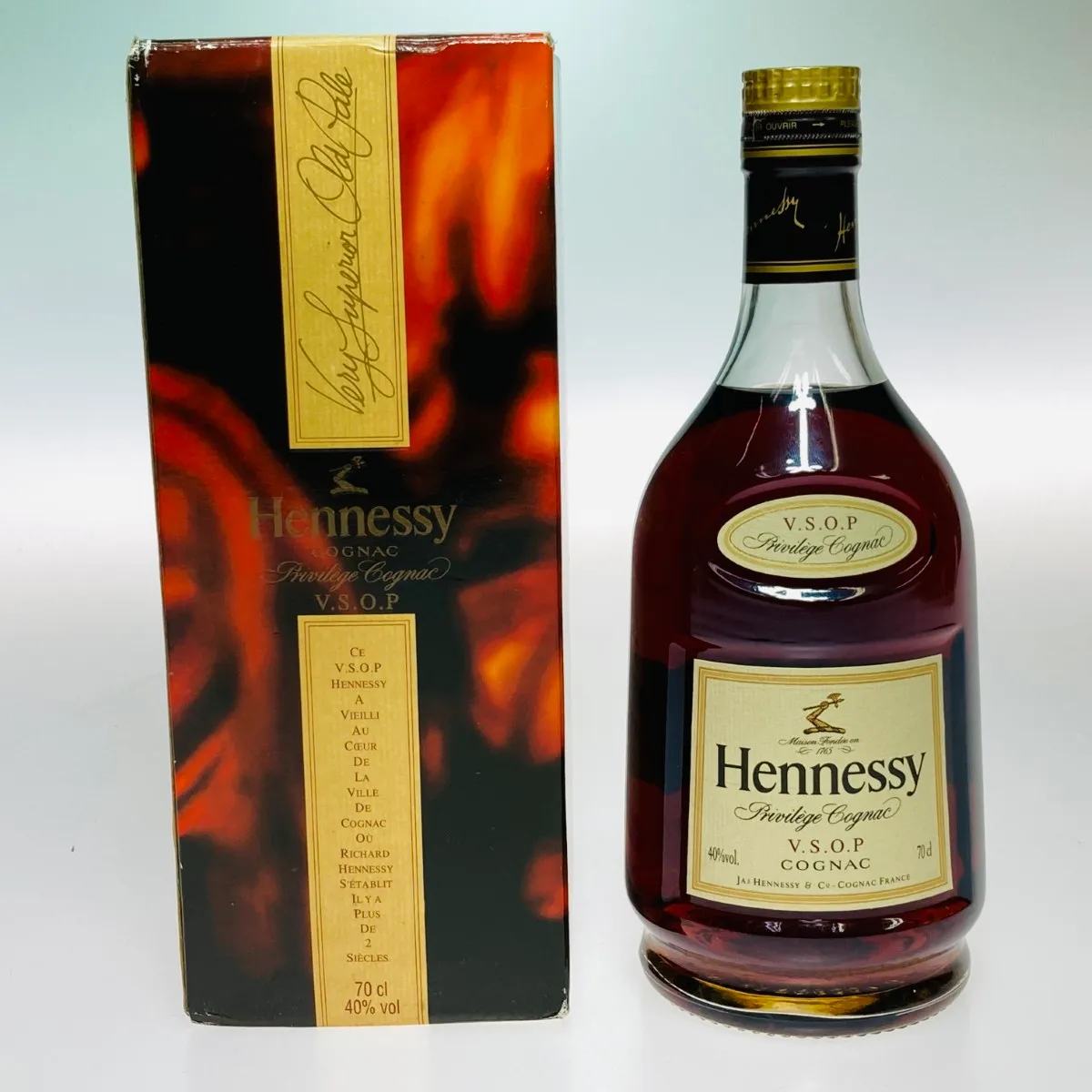 1円スタート♪ ☆古酒1円～ Hennessy（ヘネシー）VSOP スリム T6C0742 古酒