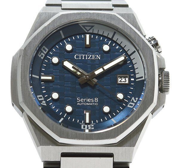 箱保付 CITIZEN シチズン シリーズ8 890 Mechanical メカニカル NB6060-58L 9051‐009KM01 自動巻き メンズ