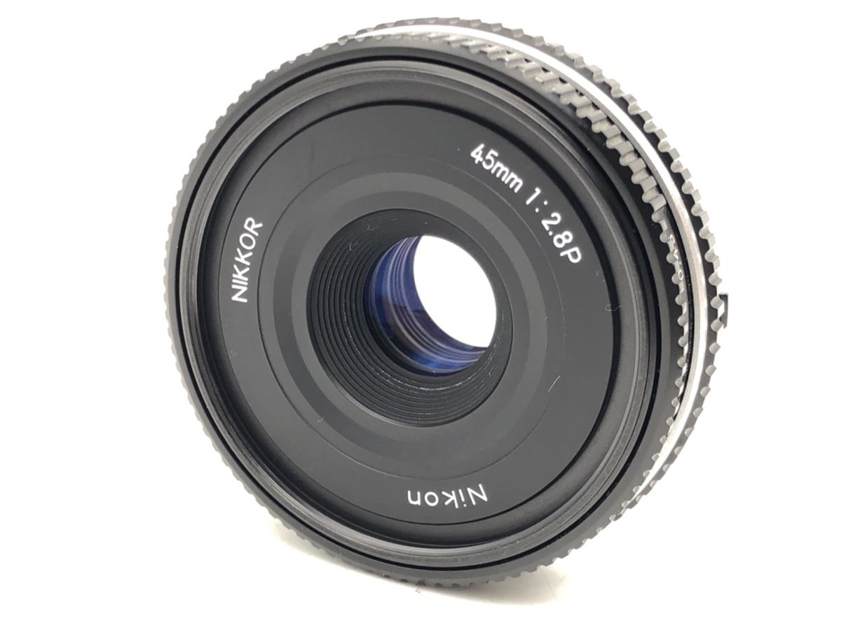  並品 ニコン Ai S 45 2 8 P ブラック レンズ(単焦点) カメラ