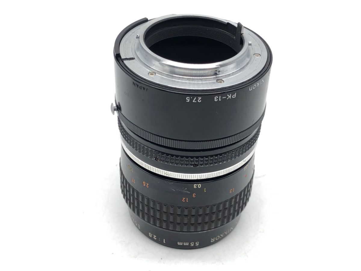 並品 ニコン Ai Micro Nikkor 55 mm F 2 8 S PK 13付
