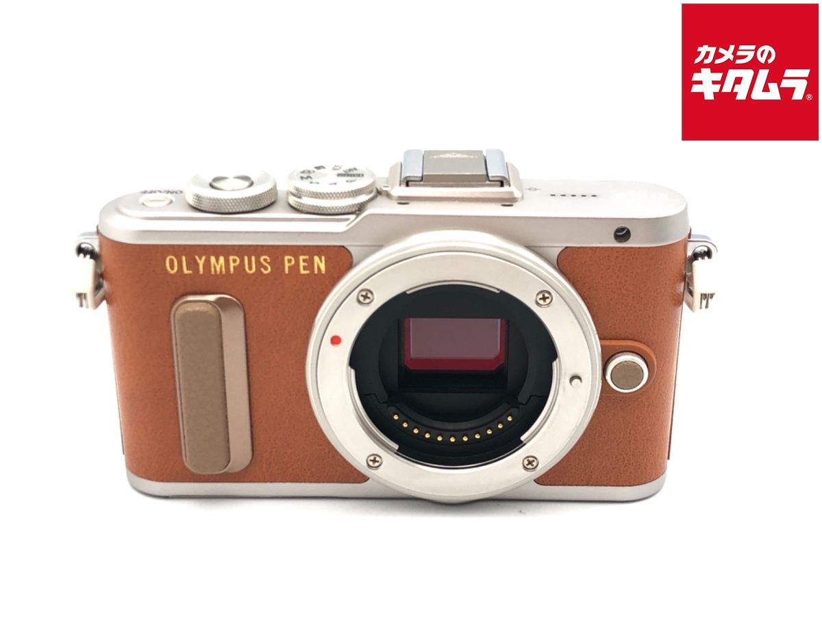 オリンパス PEN E-PL8 ボディ ブラウン