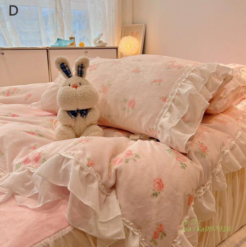 布団カバーセット プリント花柄