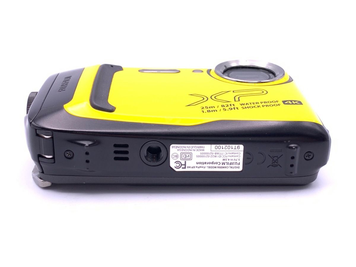 並品 フジフイルム FinePix XP 140 イエロー コンパクトデジタルカメラ デジタルカメラ