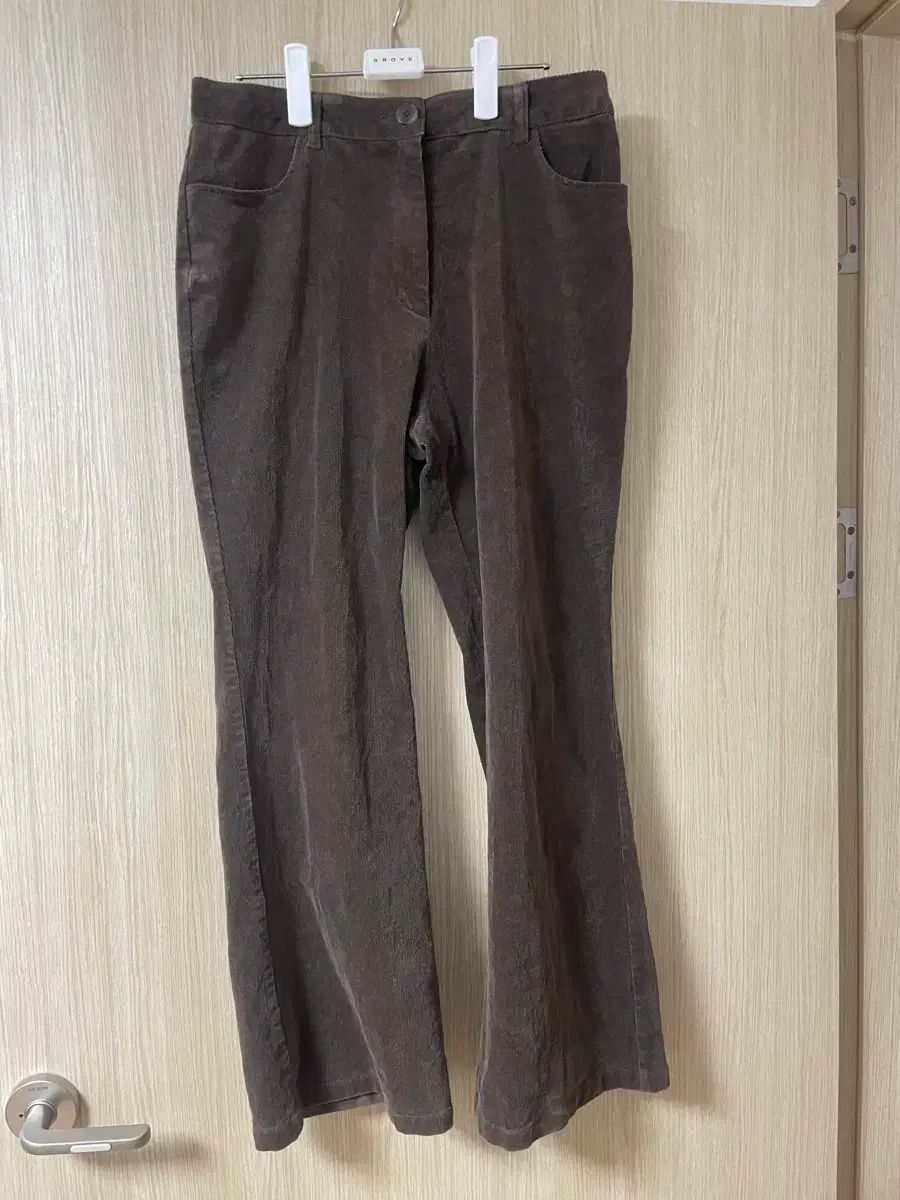 ブレンダブレンドンSEOUL ソウル コーデュロイ ブーツカット パンツ ブラウン 3サイズ