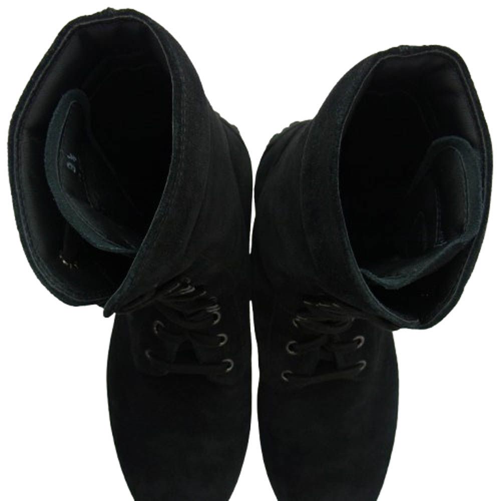 TOD’s ブラック スエードブーツ TOD'S トッズ スエード ブーツ ブラック系 26.5cm【中古】 - メルカリ