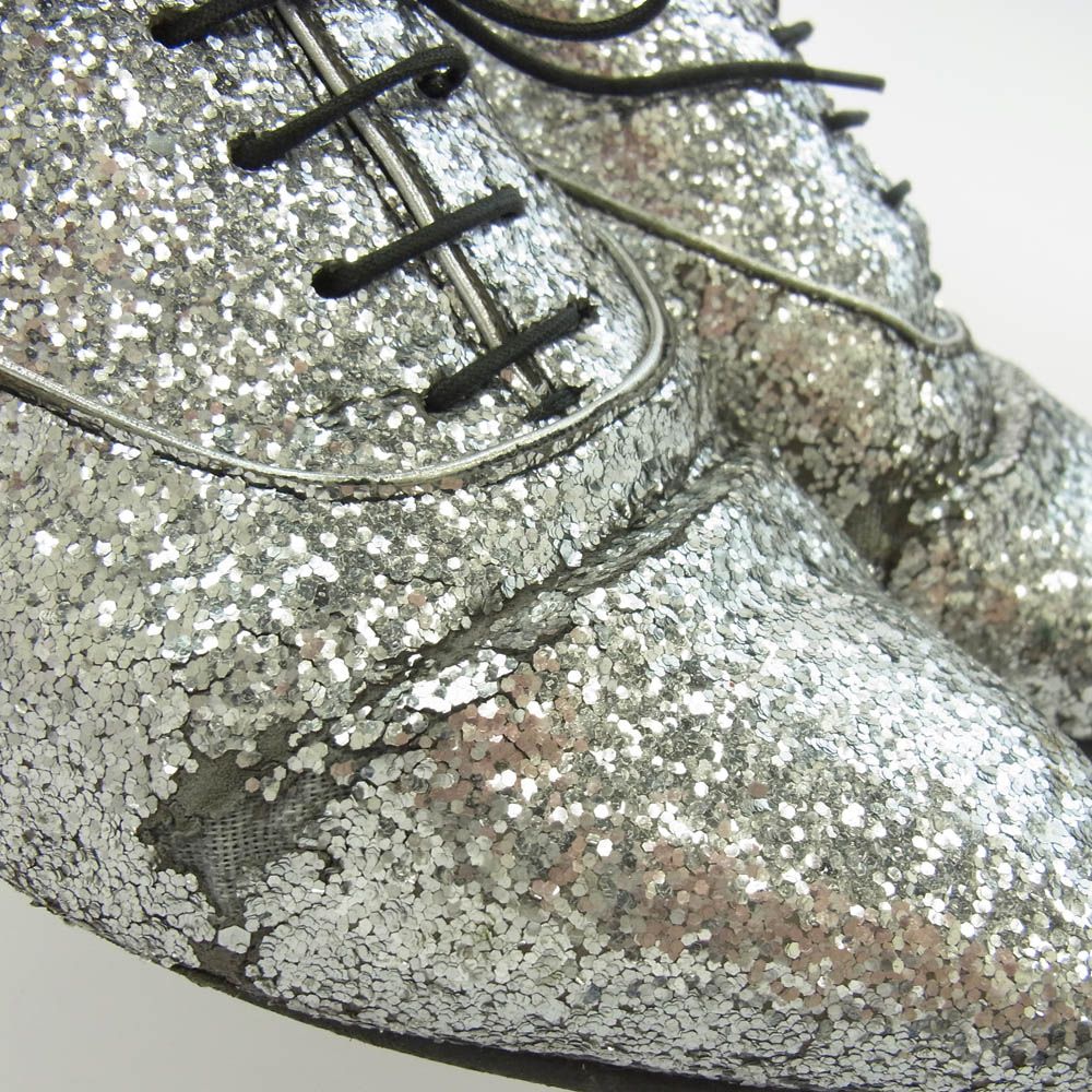 シューズ シルバー系