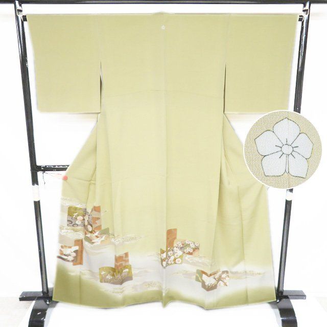 金駒刺繍 花の図