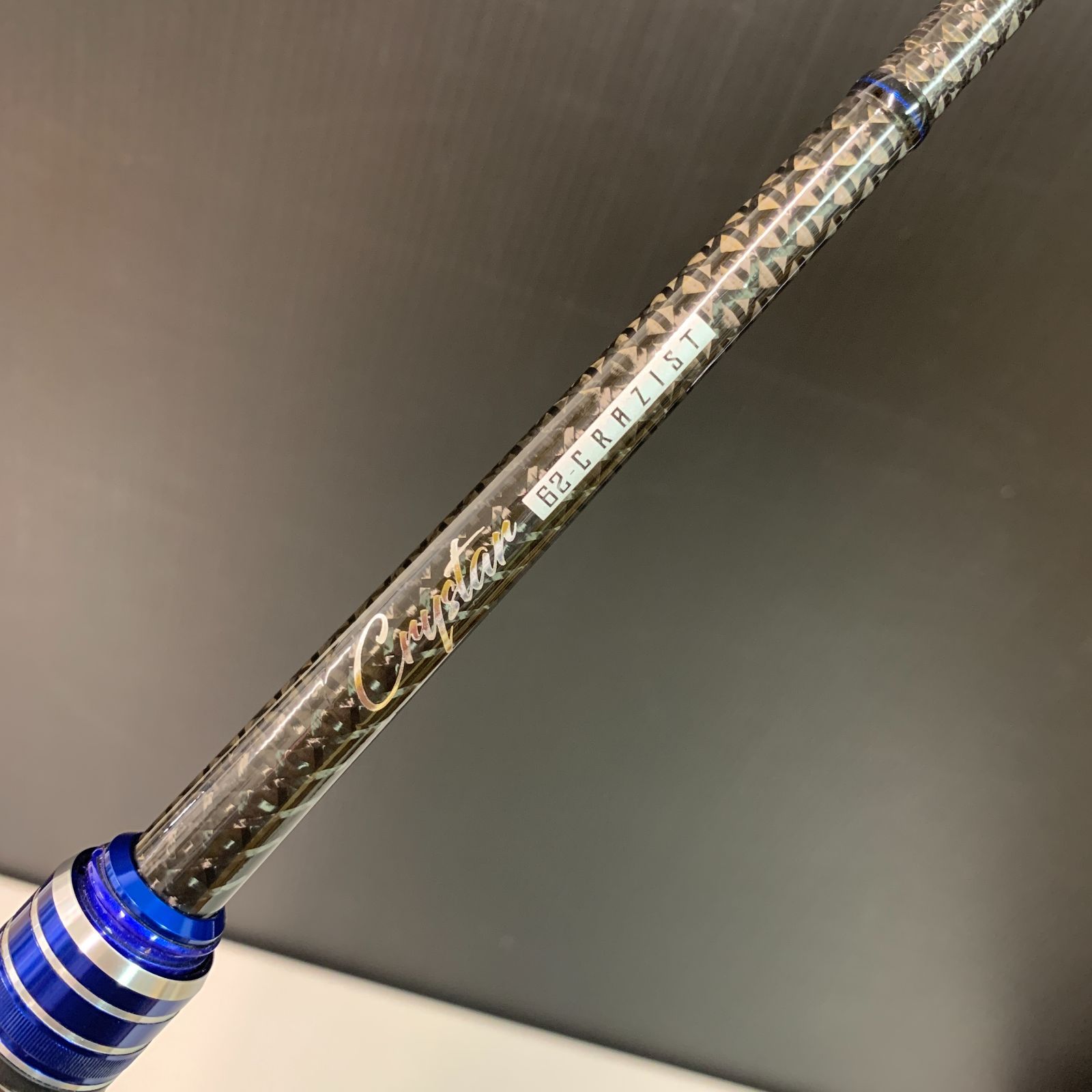  むつ72 072703 クリアブルー x オリムピック クリスター 62 クレイジスト 袋付き Clear Blue OLIMPIC Crystar CRAZIST ルアーロッド ロッド
