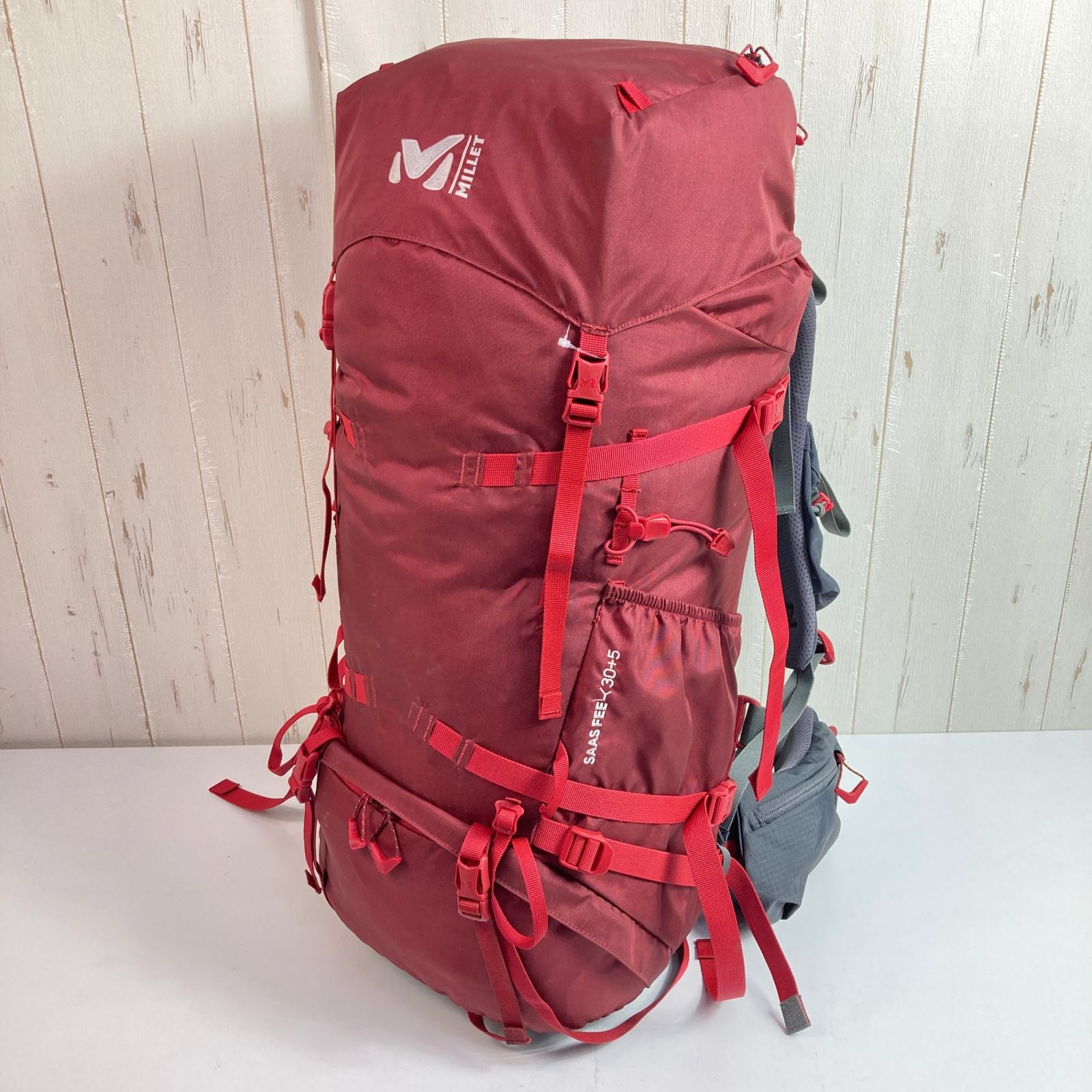 M レッド系 Millet ミレー サース フェー NX 30 5 SAAS FEE NX 30 5 ナイロン バッグ ストレージ バックパック 容量 30L～54L z00054119 容量 30L～54L