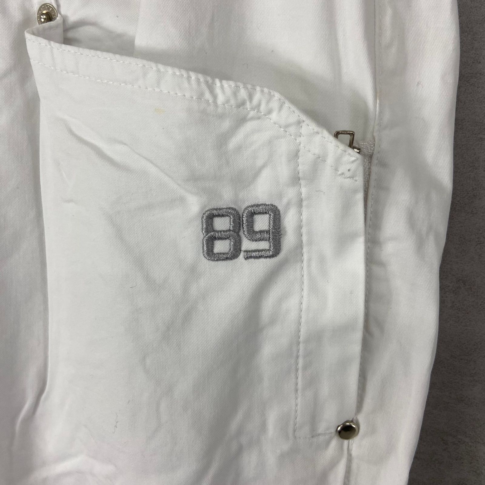 パーリーゲイツ メンズ ゴルフパンツ 6 ホワイト 白 PEARLYGATES