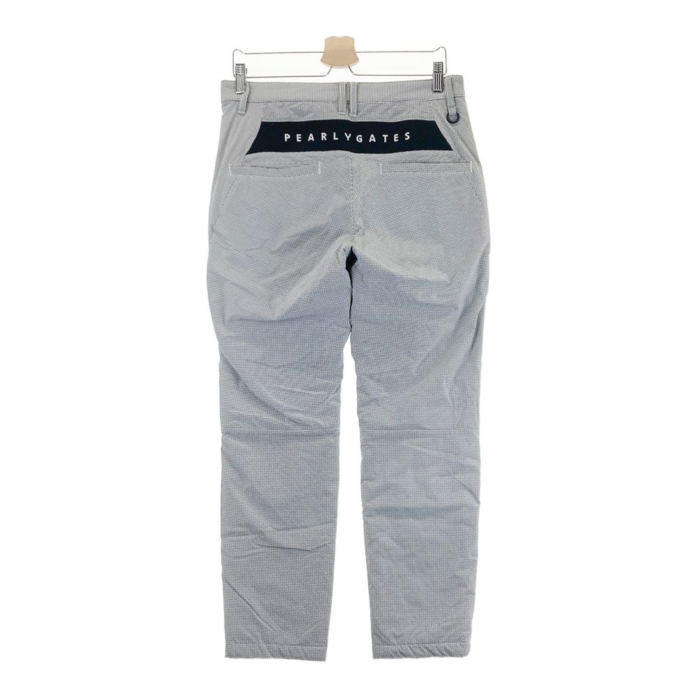 サイズ 4 PEARLY GATES パーリーゲイツ 中綿 ロングパンツ 総柄 ブラック系 240101533245 ゴルフウェア メンズ ストスト