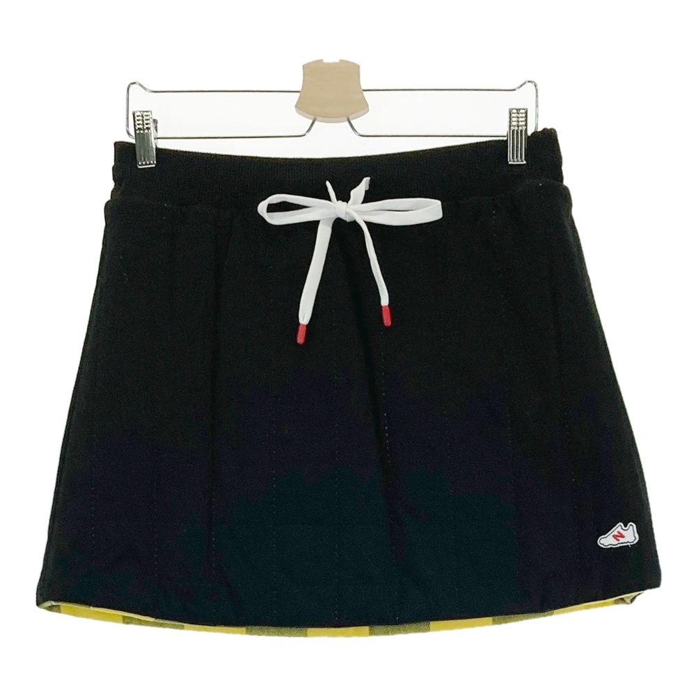 サイズ：2 NEW BALANCE GOLF ニューバランス ; リバーシブル 中綿スカート チェック柄 イエロー系 [240101438389] ゴルフウェア レディース ストスト サイズ：2 NEW BALANCE GOLF ニューバランス リバーシブル 中綿