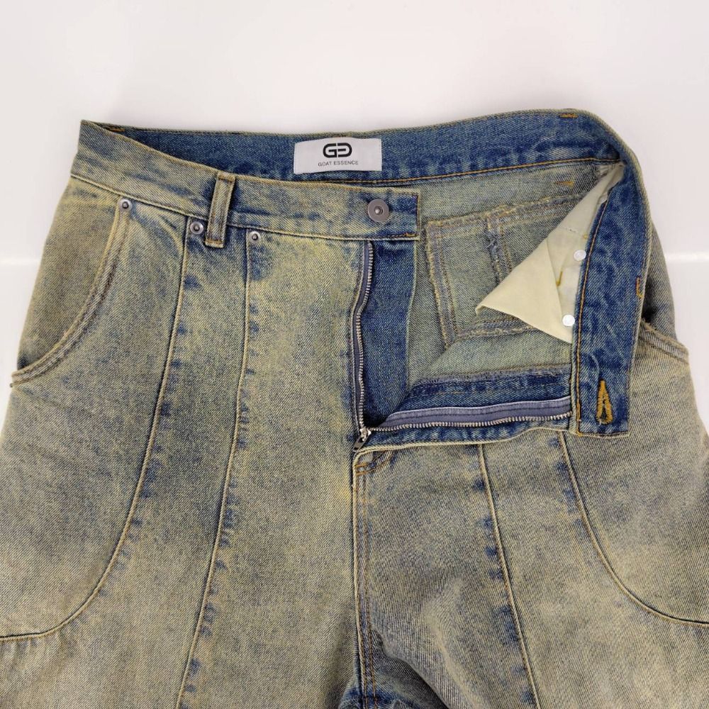 05w15933 ゴートエッセンス GOAT ESSENCE タックワイドデニムパンツ 