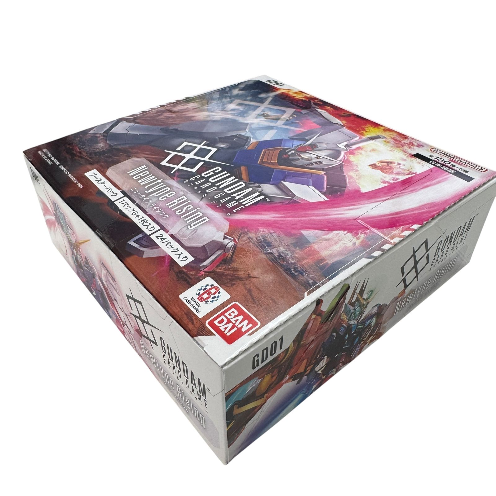 ガンダムカードゲーム ニュータイプライジング ５BOXセット テープ付き