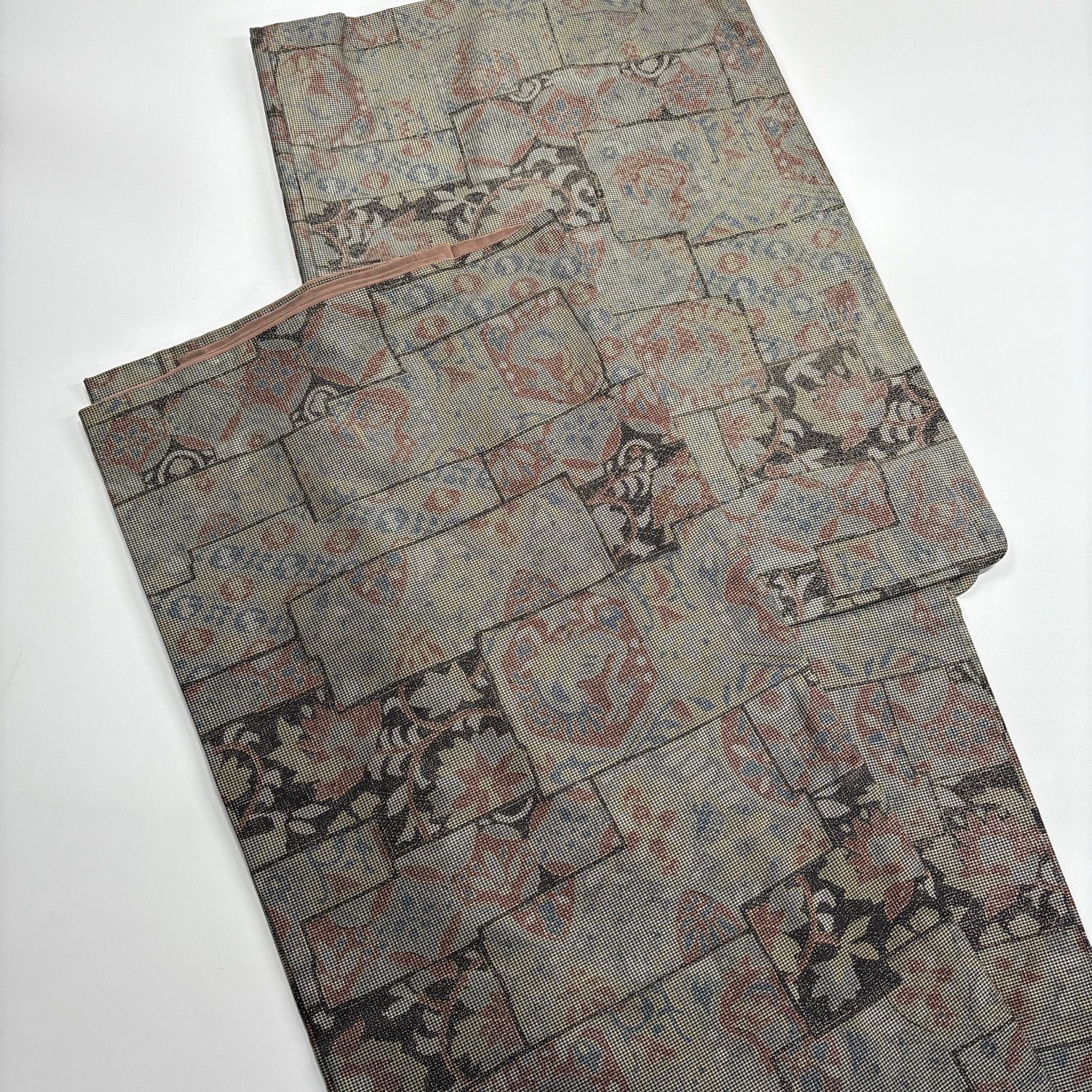 大島紬 5枚 正絹 着物おまとめ売り 同梱購入歓迎 リメイク用 着付け