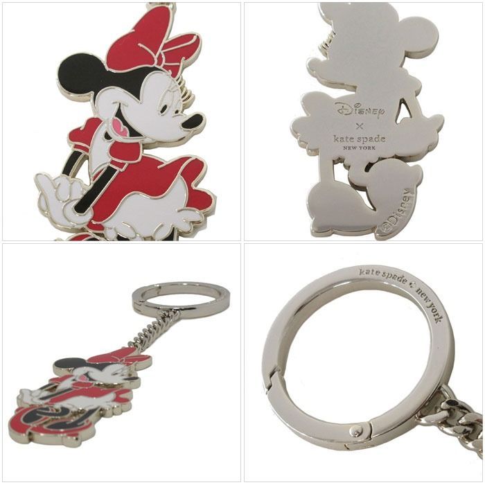 新品】ケイトスペード キーホルダー kate spade NEW YORK × Disney