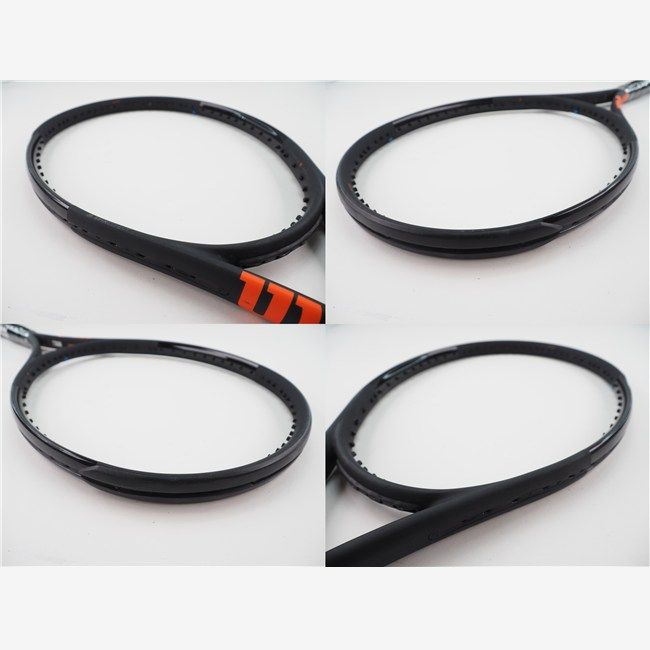 テニスラケット ウィルソン バーン 100エス カウンターベール ブラックエディション 2018年モデル G2 WILSON BURN 100 c25100448c