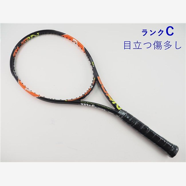 中古 テニスラケット ウィルソン バーン 100エス 2015年モデル 中古 テニスラケット ウィルソン バーン 100エス 2015年モデル