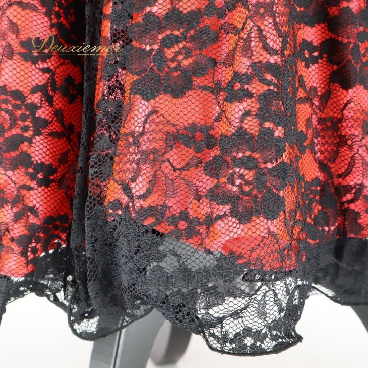 社交ダンス 衣装 ワンピース ドレス セキネ SEKINE 黒 レース パーティ 蛍光 フリル 発表会 ピンク系 ブラック系 ステージ衣装 発表会ドレス 蛍光 レースデザイン 薄手素材 おしゃれ レディース 演出衣装 ダンスイベント 競技用