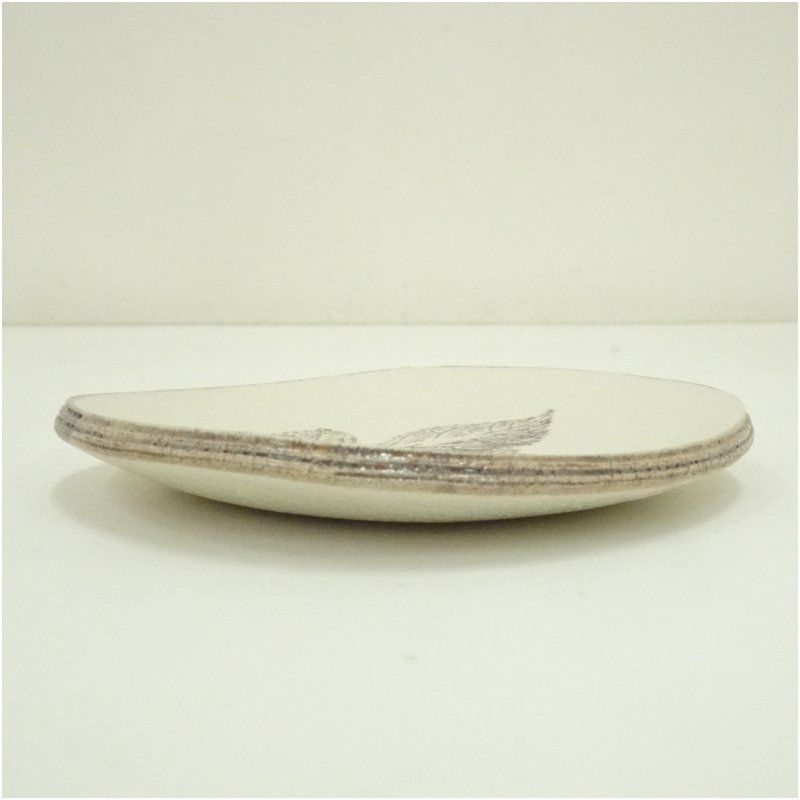 作家物 一葉銘々皿5客