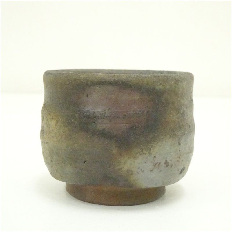 備前焼 鷹取閑山造 ぐい呑 共箱 ぐい呑み ぐい飲み おしゃれ かわいい 器 酒器 骨董 食器 ディスプレイ インテリア お酒 居酒屋