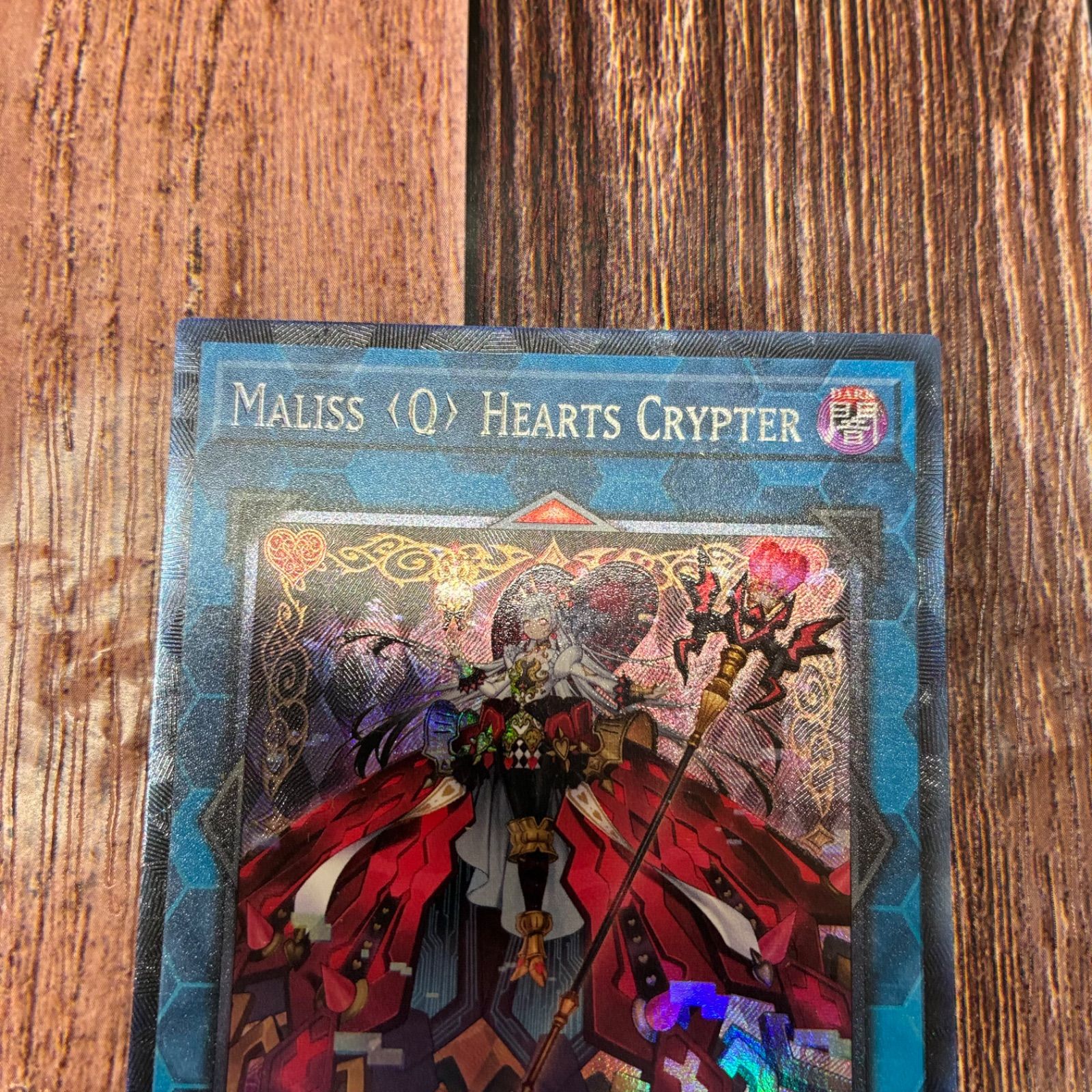 遊戯王 英語版 M∀LICE＜Q＞HEARTS OF CRYPTER コレクターズレア 