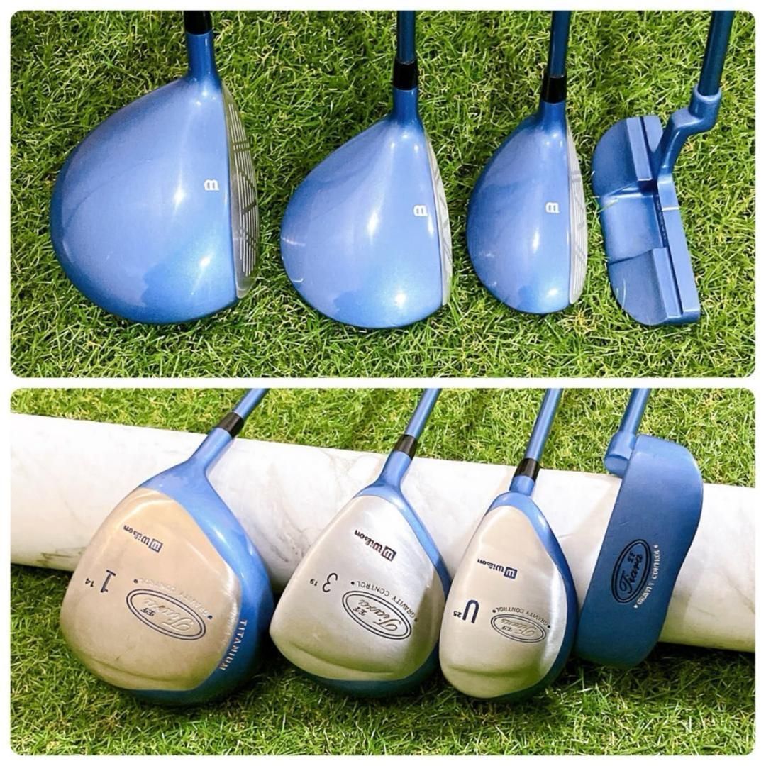 ウィルソン ティアラ Tiara レディースゴルフセット 9本 入門 L