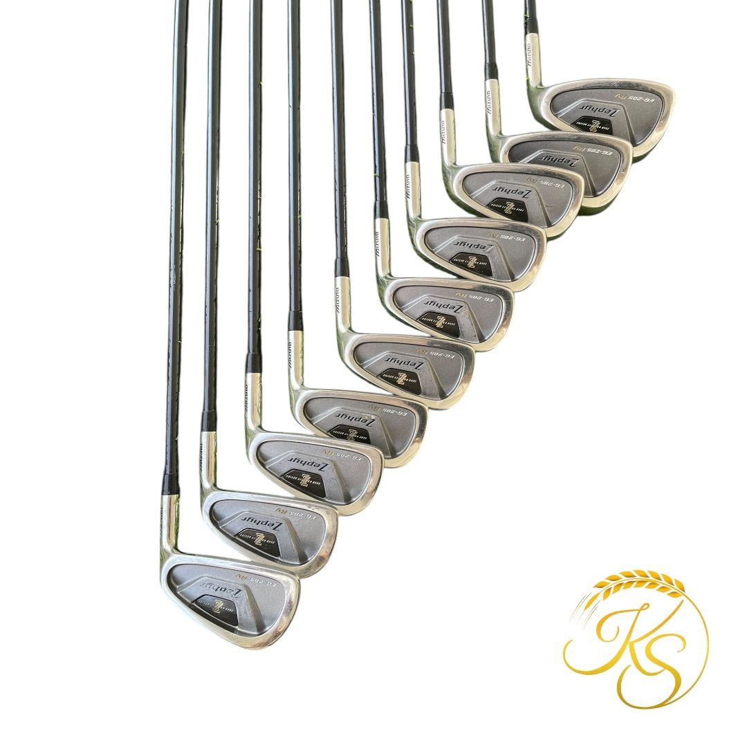 ミズノ アイアン 10本 右 MIZUNO Zephyr EG-205 RV カーボン