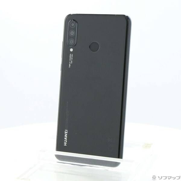 中古品〕 HUAWEI P30 lite 64GB ミッドナイトブラック NM20451 楽天 