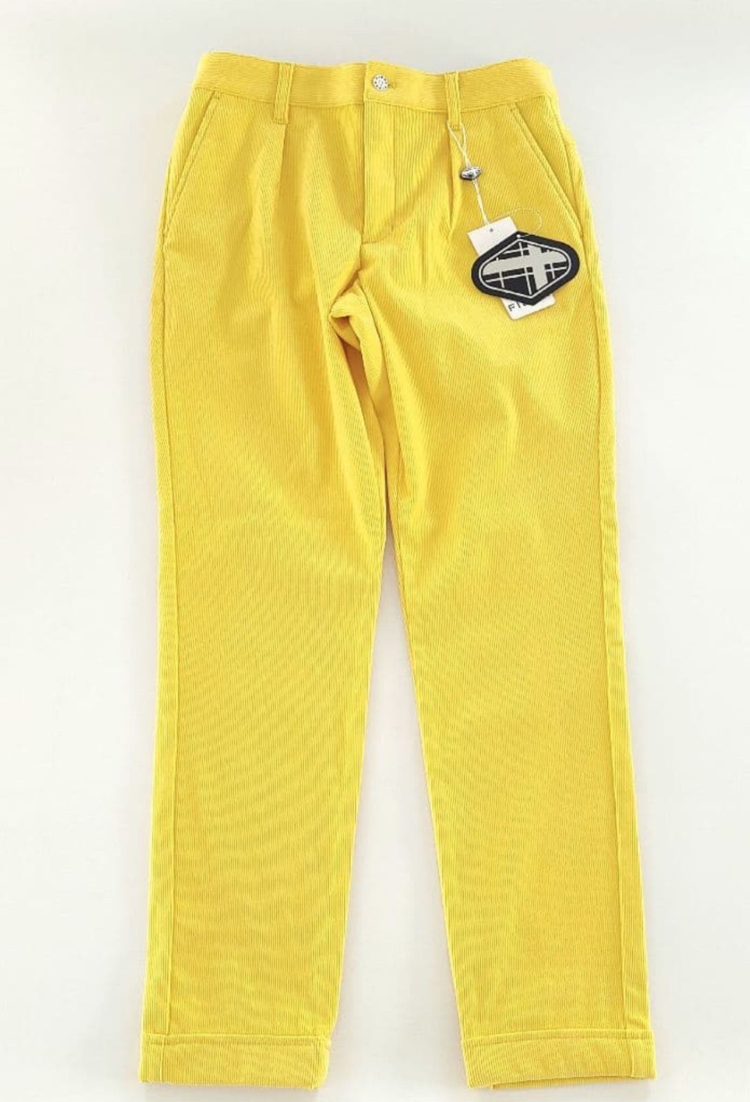 Y10 未使用品 秋冬フィドラ パンツ コーデュロイテーパードアンクル