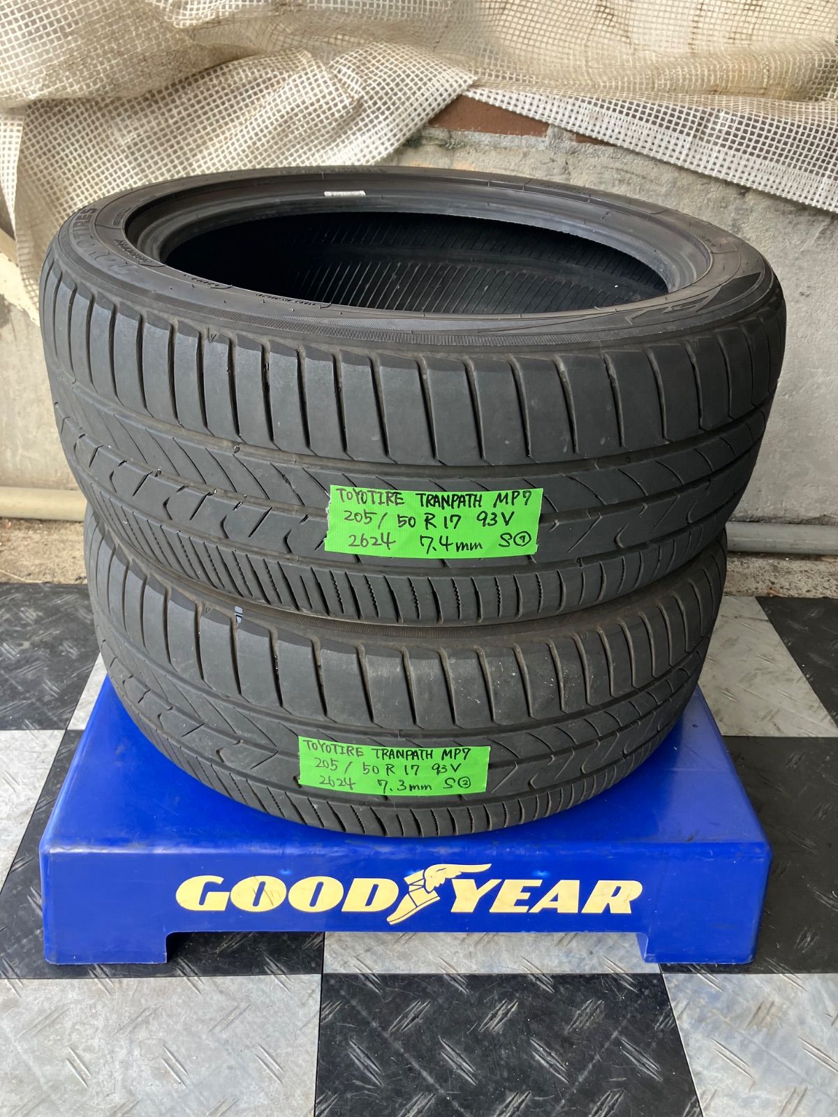 送料込み 205|50R17 93V 2025年製 TOYOTIRE TRANPATH MP7 トーヨータイヤ トランパス タイヤ2本