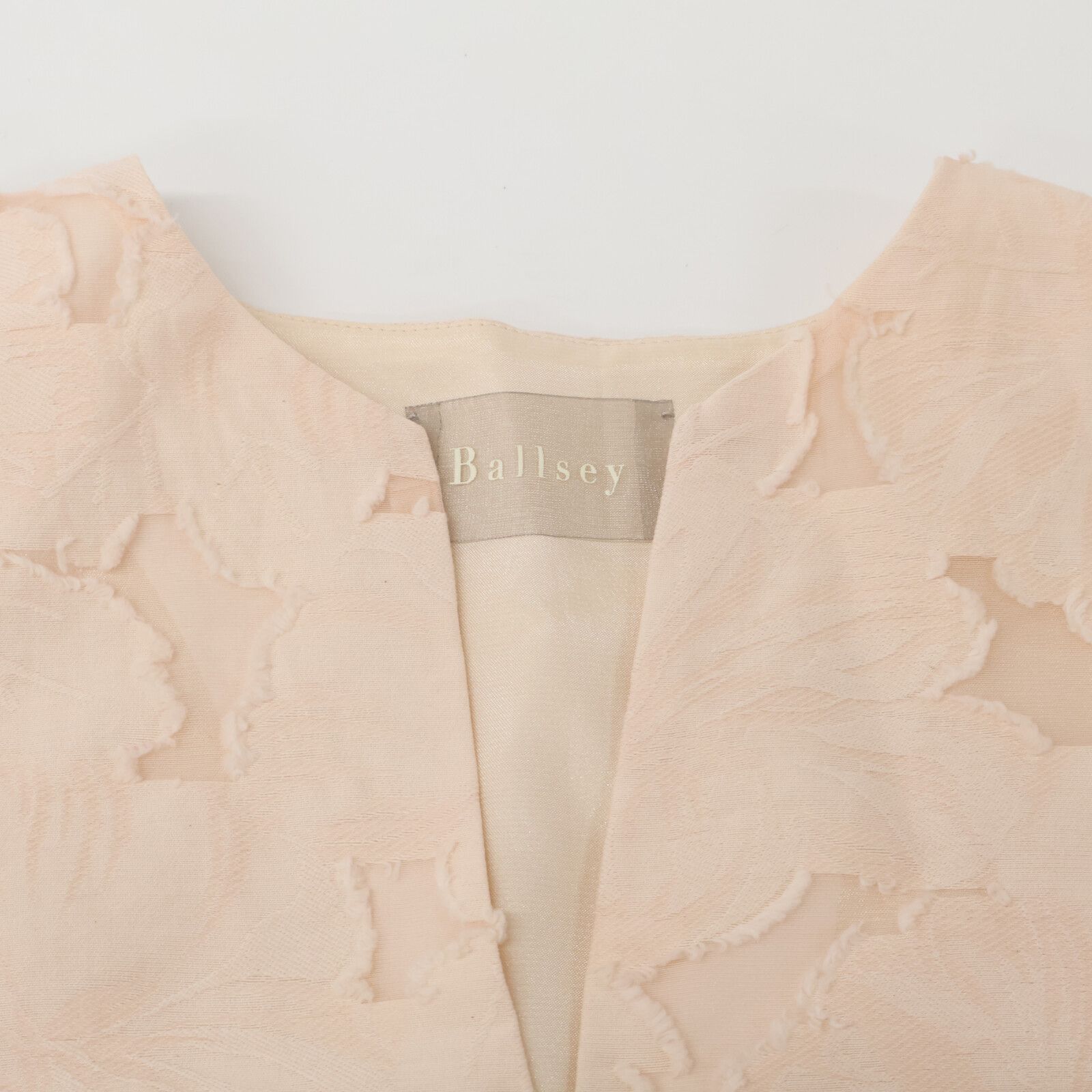 BALLSEY ボールジー 23SS ライトピンク ブルームカットジャカード