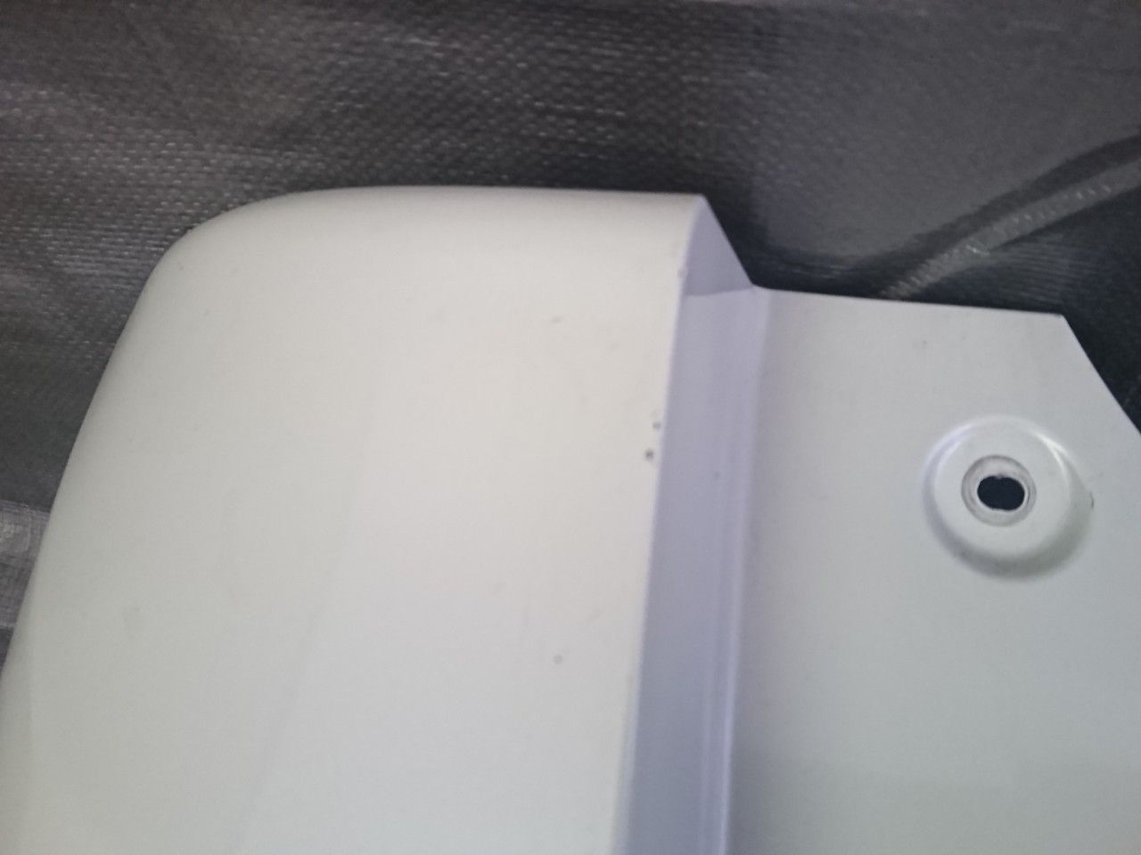 リアバンパー パール