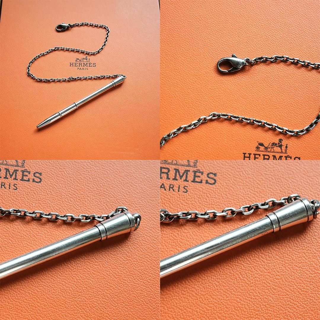 エルメス ボールペン チェーン付き アジェンダ用 ケ27/HERMES/エルメス/SV925/チェーン付き/アジェンダボールペン