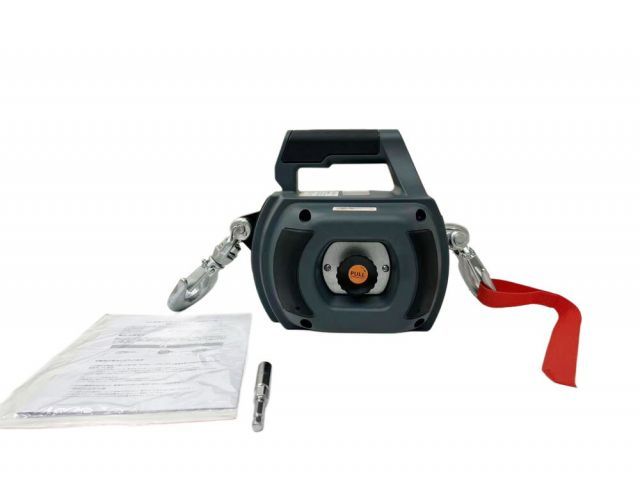 三方良し ドリルウインチ450kg ワイヤ－ロープ12ｍ ポータブル牽引 電動ドライバー駆動 日本語取扱説明書付手持ちポータブルドリルウィンチ 汎用 外装小物 アウトドア 外装パーツ 牽引 ホイスト ウィンチ スチールロープドリルウィンチ リフティング-ドラッ