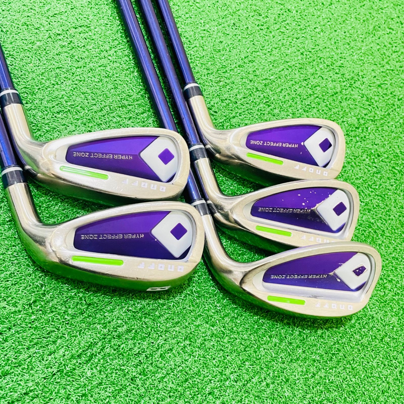 ONOFF レディスアイアン5本セット オノフAフレックス レディース ONOFF