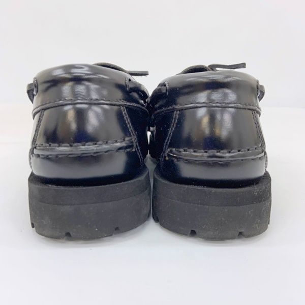 Paraboot BEAMS BOY パラブーツ ビームスボーイ MARO マロ デッキジューズ ローファー シューズ レディース サイズ4 ブラック 靴 DF17144