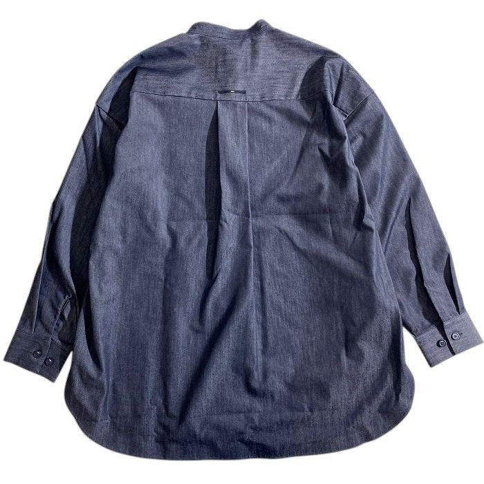 ピージージー パーリーゲイツ ゴルフ リサイクルポリデニム ストレッチ バンド 長袖 シャツ シャツジャケット 共布スカーフ付き ゴルフウェア レディース 269-2110304 定価3.4万 ネイビー 1 038 51014w01 MOOIMEC_CO_ZA